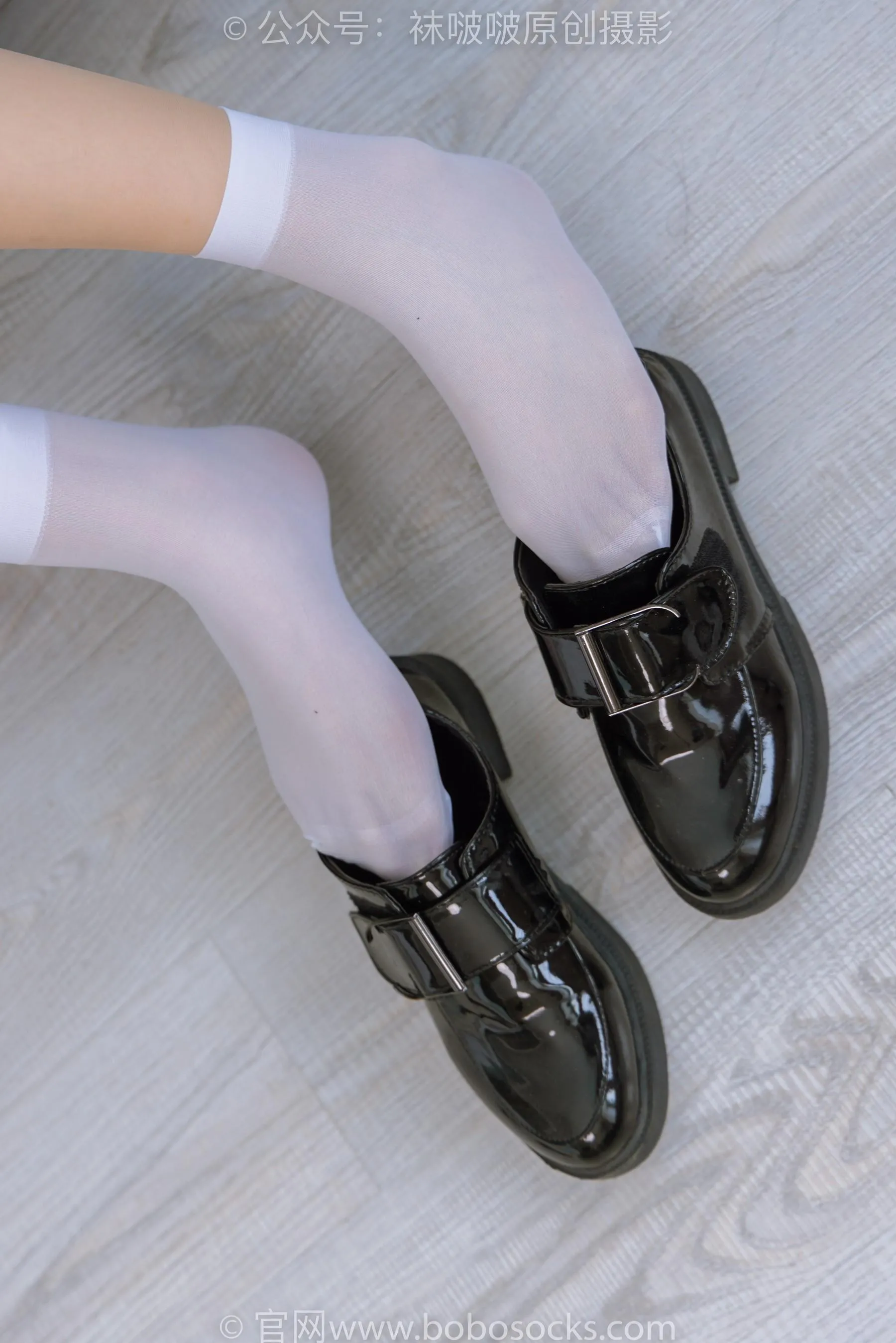 [BoBoSocks袜啵啵]NO.197 小甜豆-皮鞋、短白丝、肉丝、jk制服 [87P]插图6